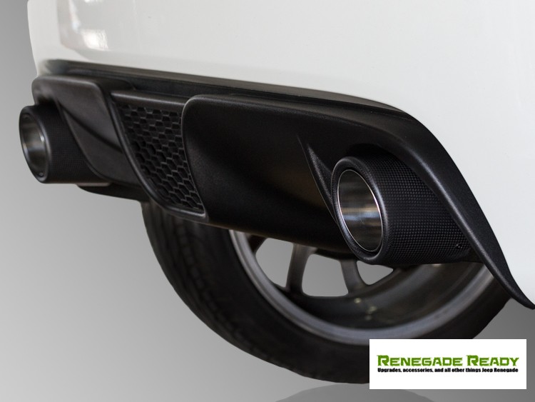 Custom Exhaust Tips Carbon Fiber 2.5" ID 500 MADNESS Auto Parts